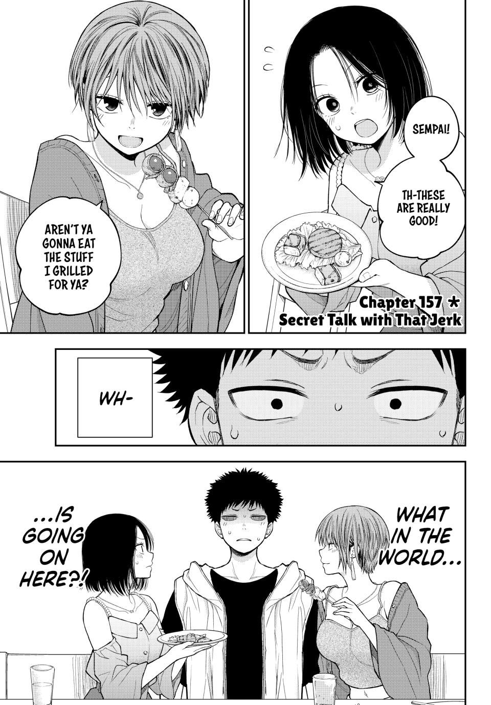 My Charms Are Wasted On Kuroiwa Medaka chapter 157 page 1