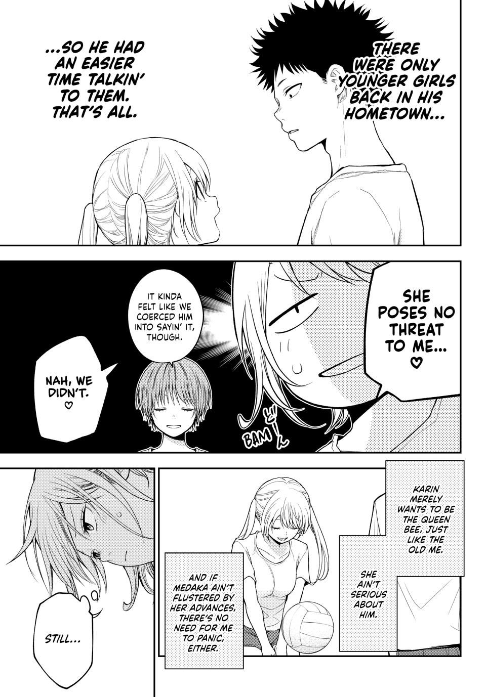 My Charms Are Wasted On Kuroiwa Medaka chapter 165 page 3