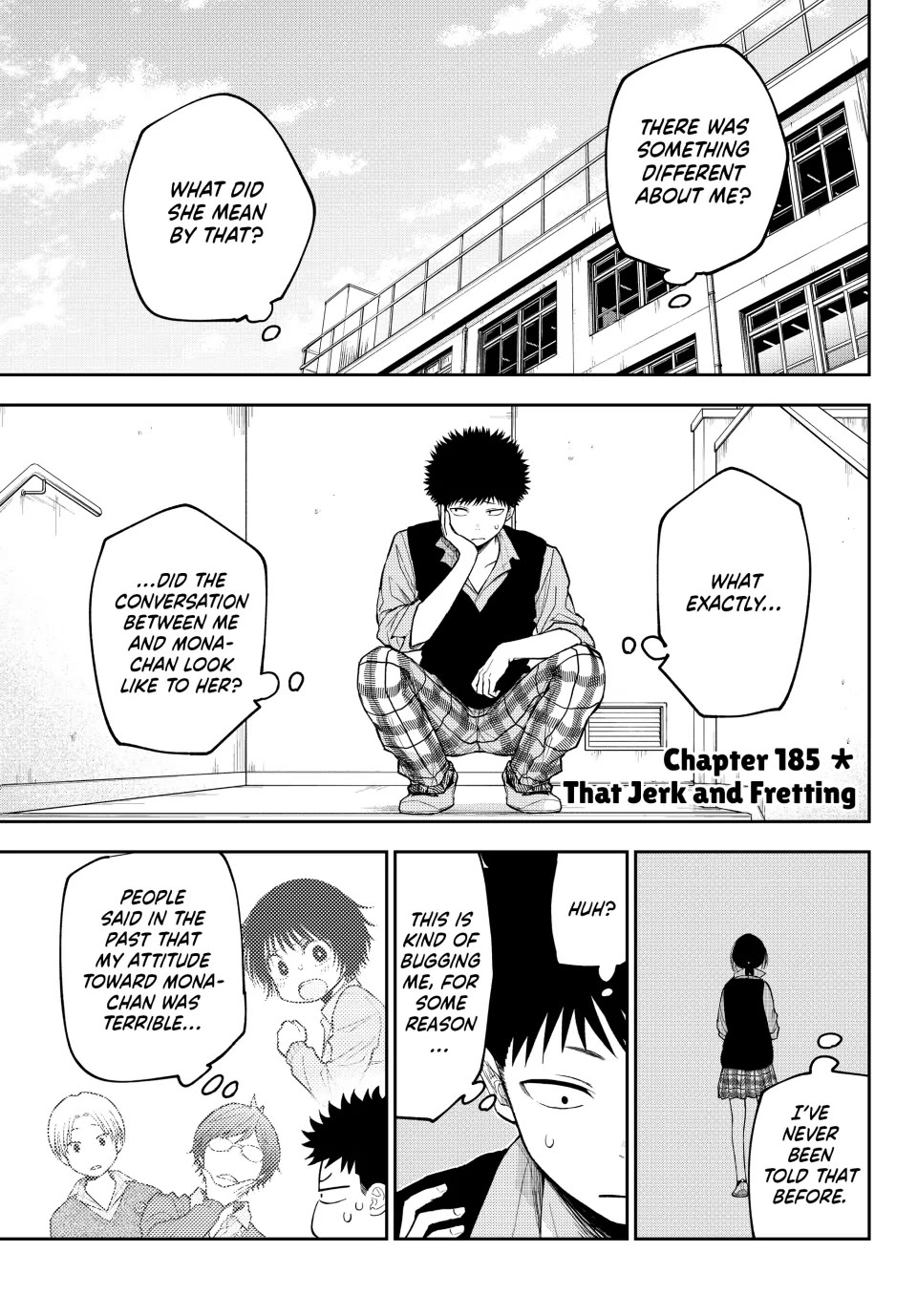 My Charms Are Wasted On Kuroiwa Medaka chapter 185 page 1