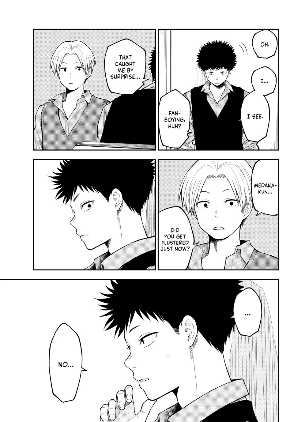 My Charms Are Wasted On Kuroiwa Medaka chapter 185 page 11