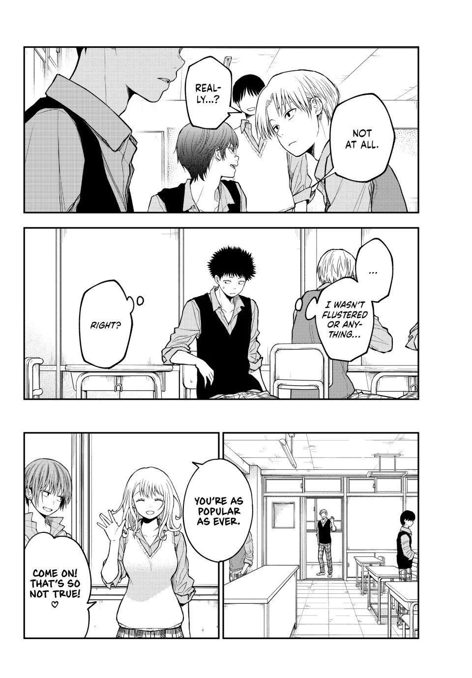 My Charms Are Wasted On Kuroiwa Medaka chapter 185 page 12