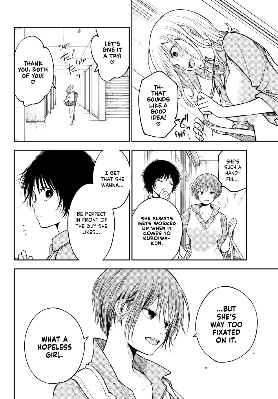 My Charms Are Wasted On Kuroiwa Medaka chapter 186 page 4