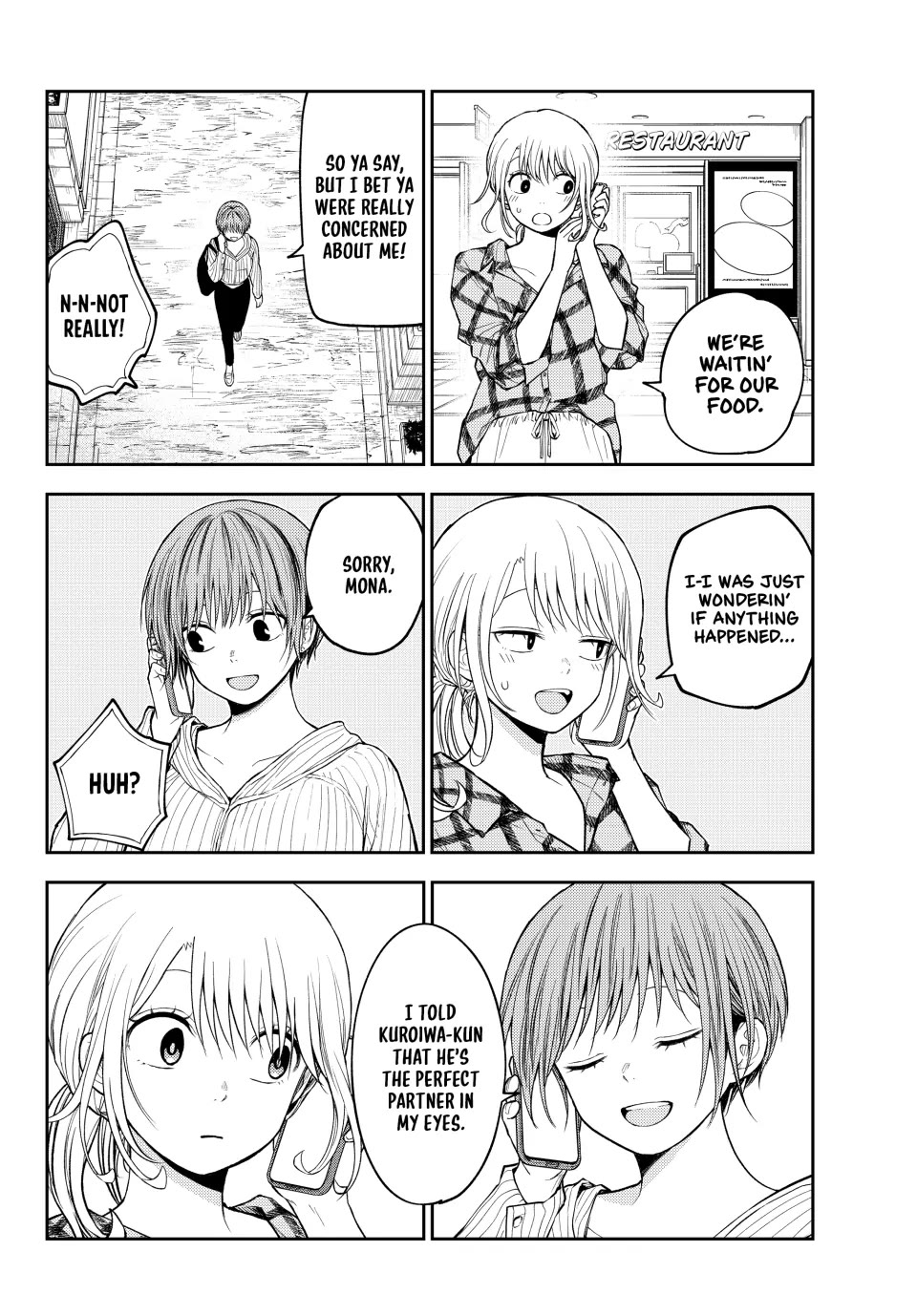 My Charms Are Wasted On Kuroiwa Medaka chapter 194 page 10