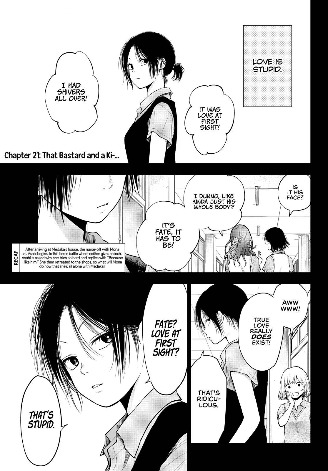 My Charms Are Wasted On Kuroiwa Medaka chapter 21 page 2