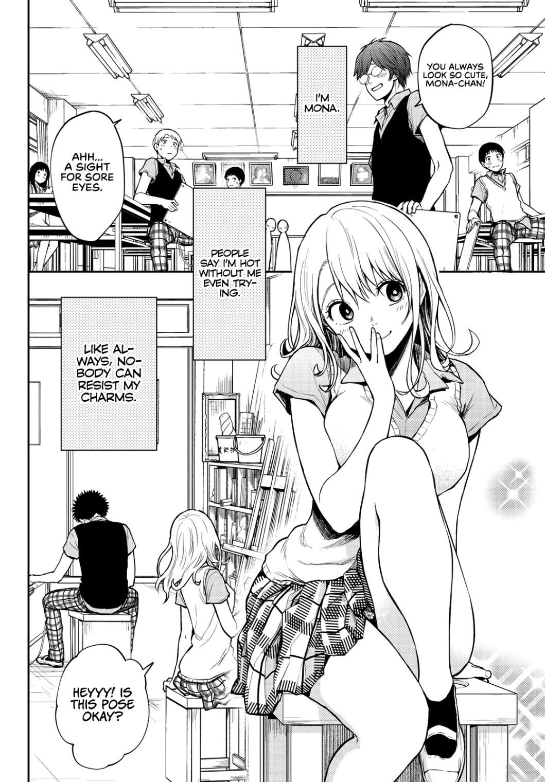 My Charms Are Wasted On Kuroiwa Medaka chapter 3 page 3