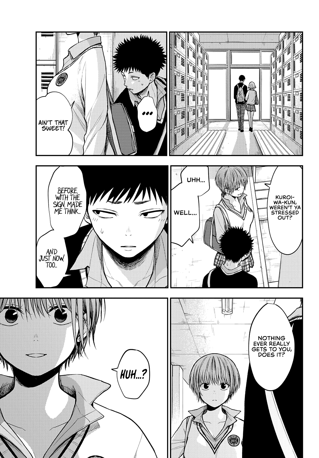 My Charms Are Wasted On Kuroiwa Medaka chapter 57 page 12