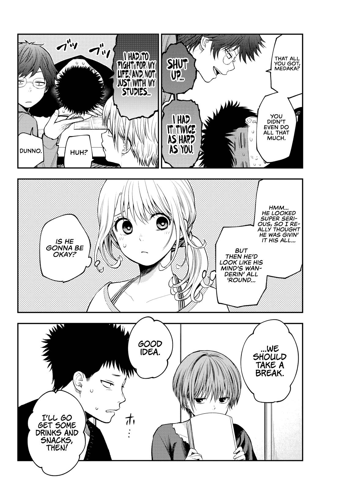 My Charms Are Wasted On Kuroiwa Medaka chapter 80 page 7