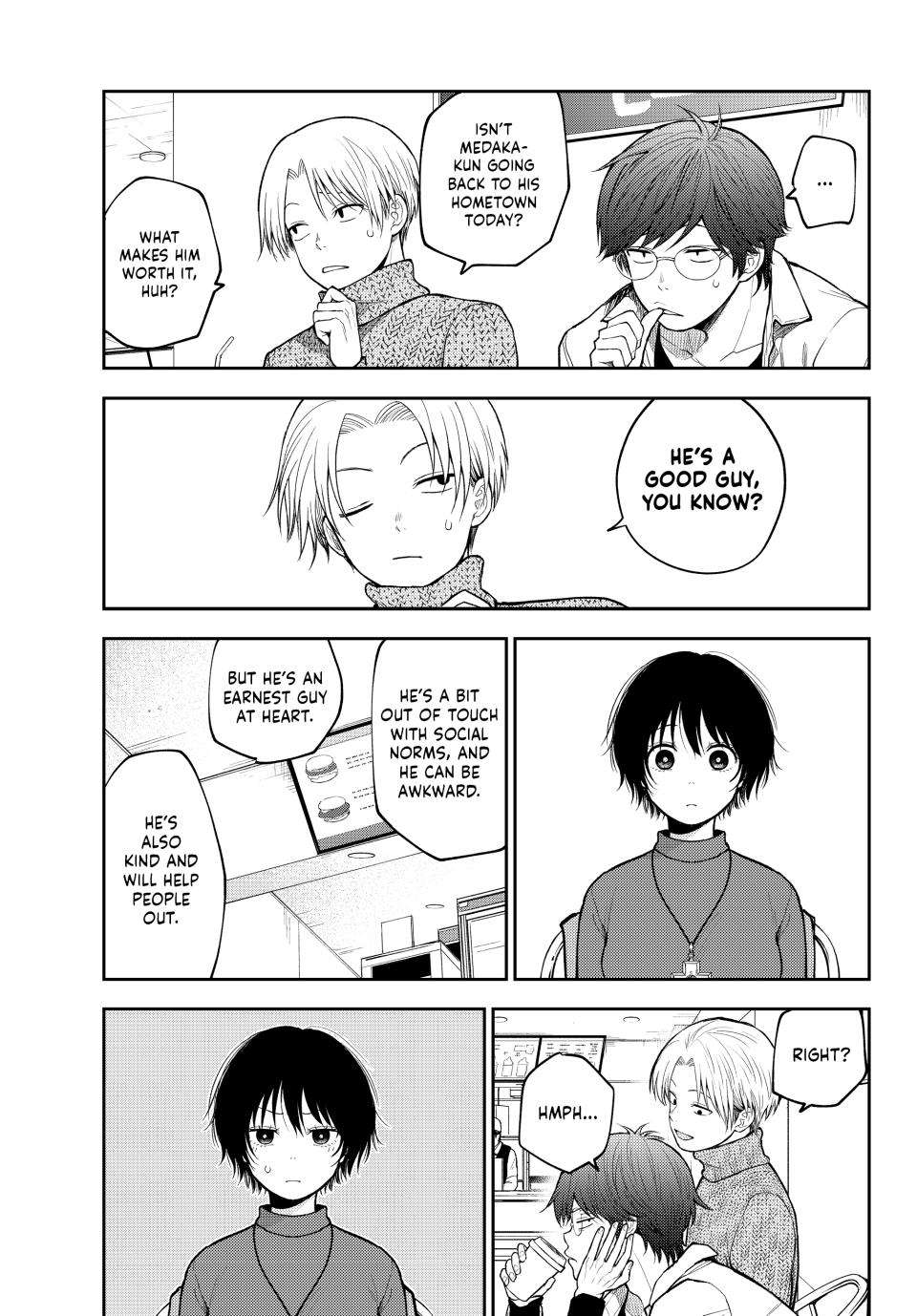 My Charms Are Wasted On Kuroiwa Medaka chapter 96 page 6