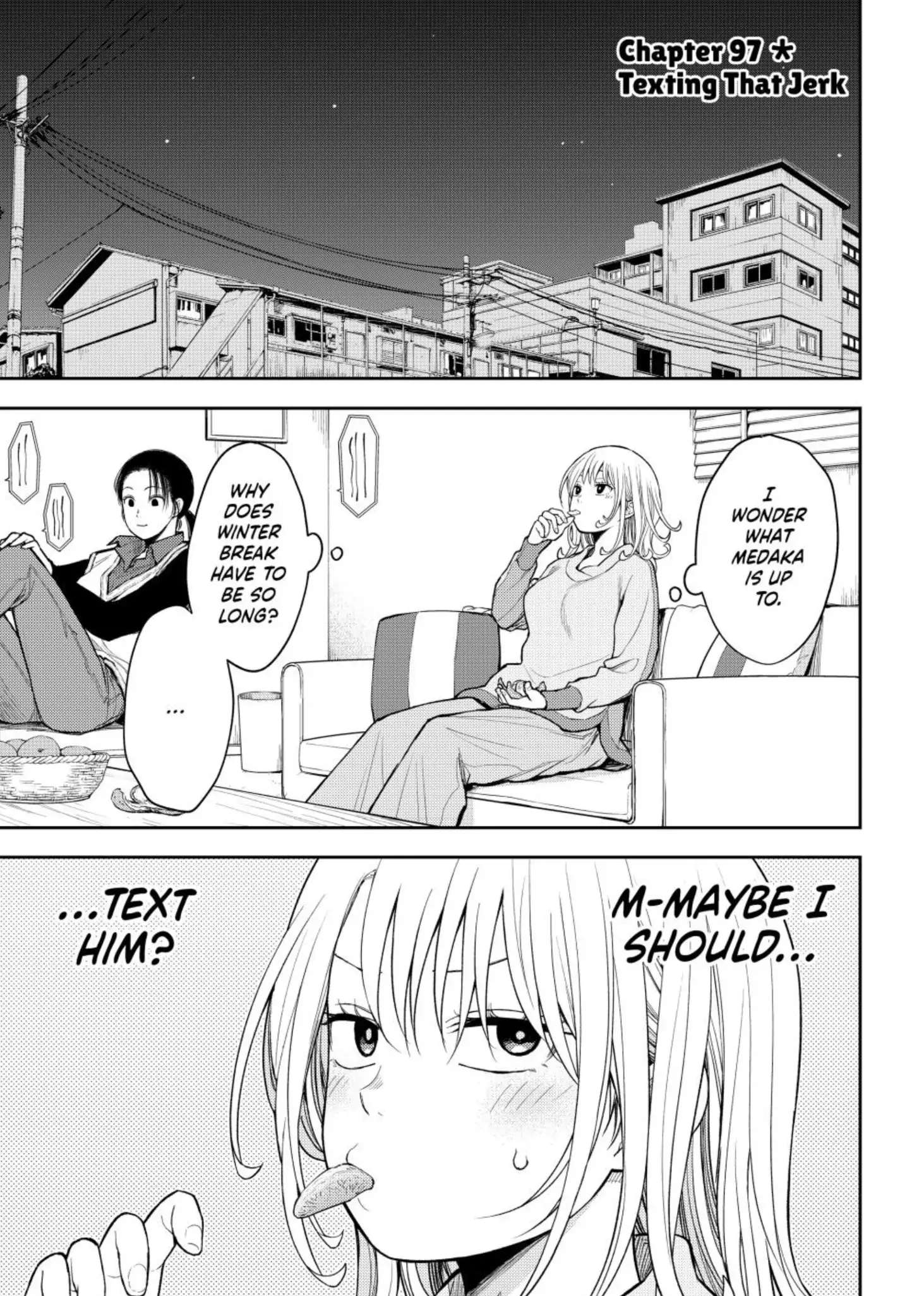 My Charms Are Wasted On Kuroiwa Medaka chapter 97 page 2