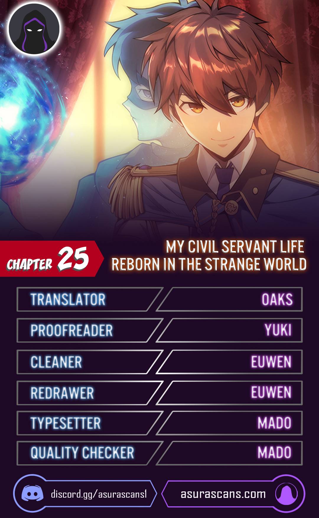 My Civil Servant Life Reborn in the Strange World chapter 25 page 1