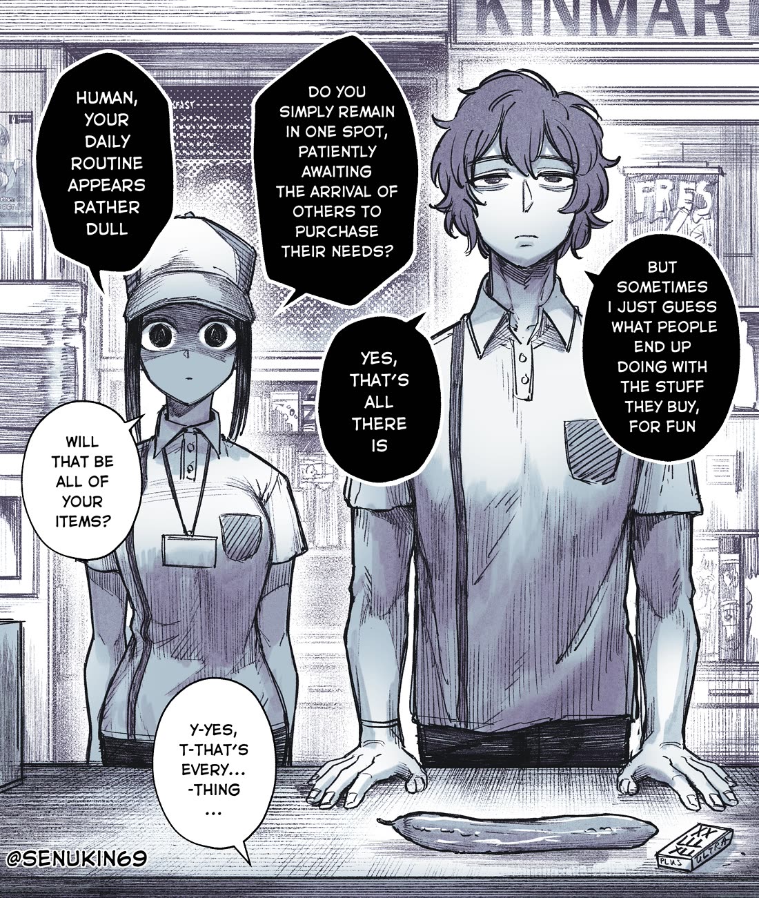 My Co-worker Is an Eldritch X! chapter 1 page 1