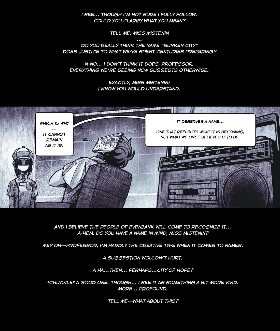 My Co-worker Is an Eldritch X! chapter 10 page 14