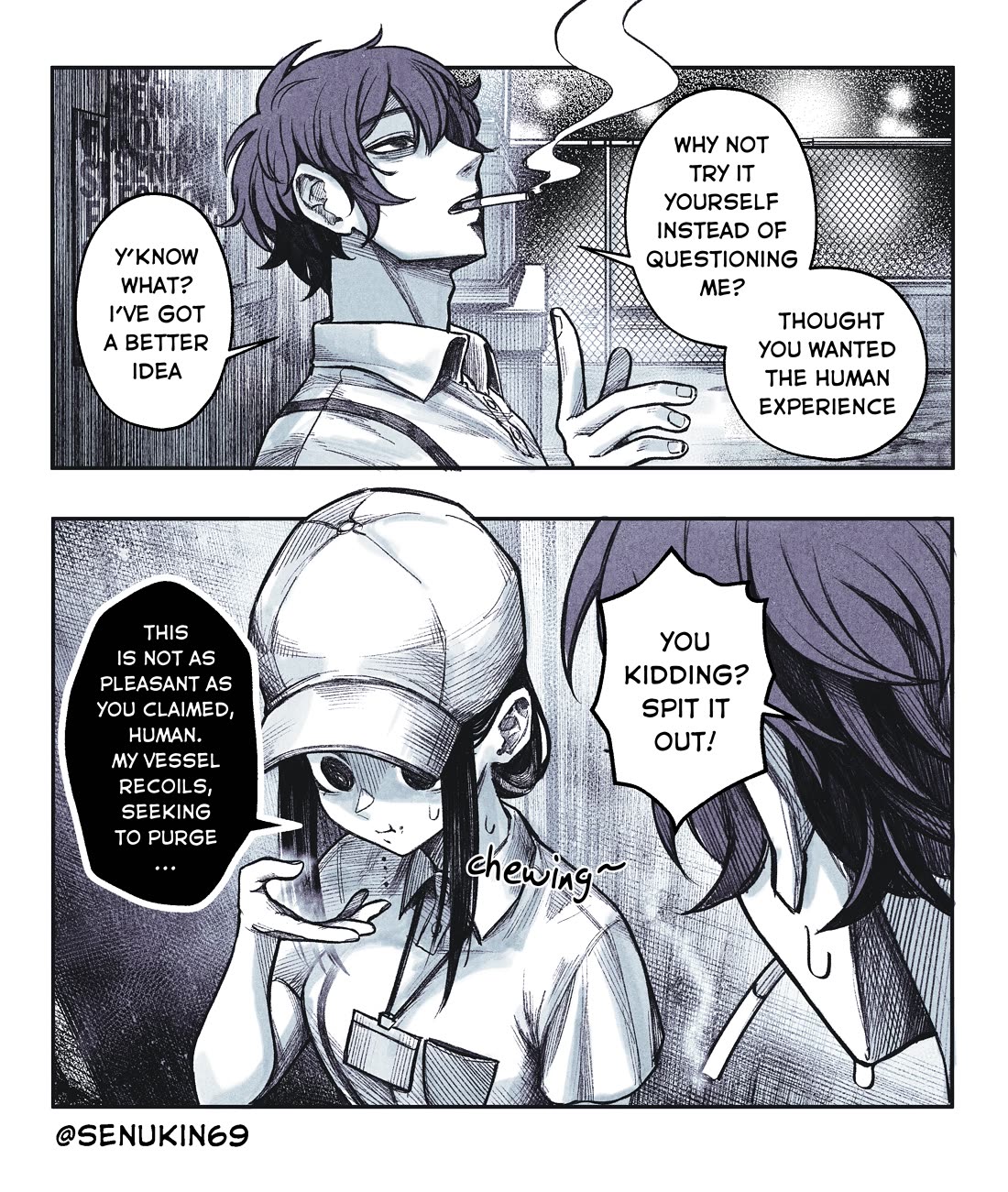 My Co-worker Is an Eldritch X! chapter 2 page 2