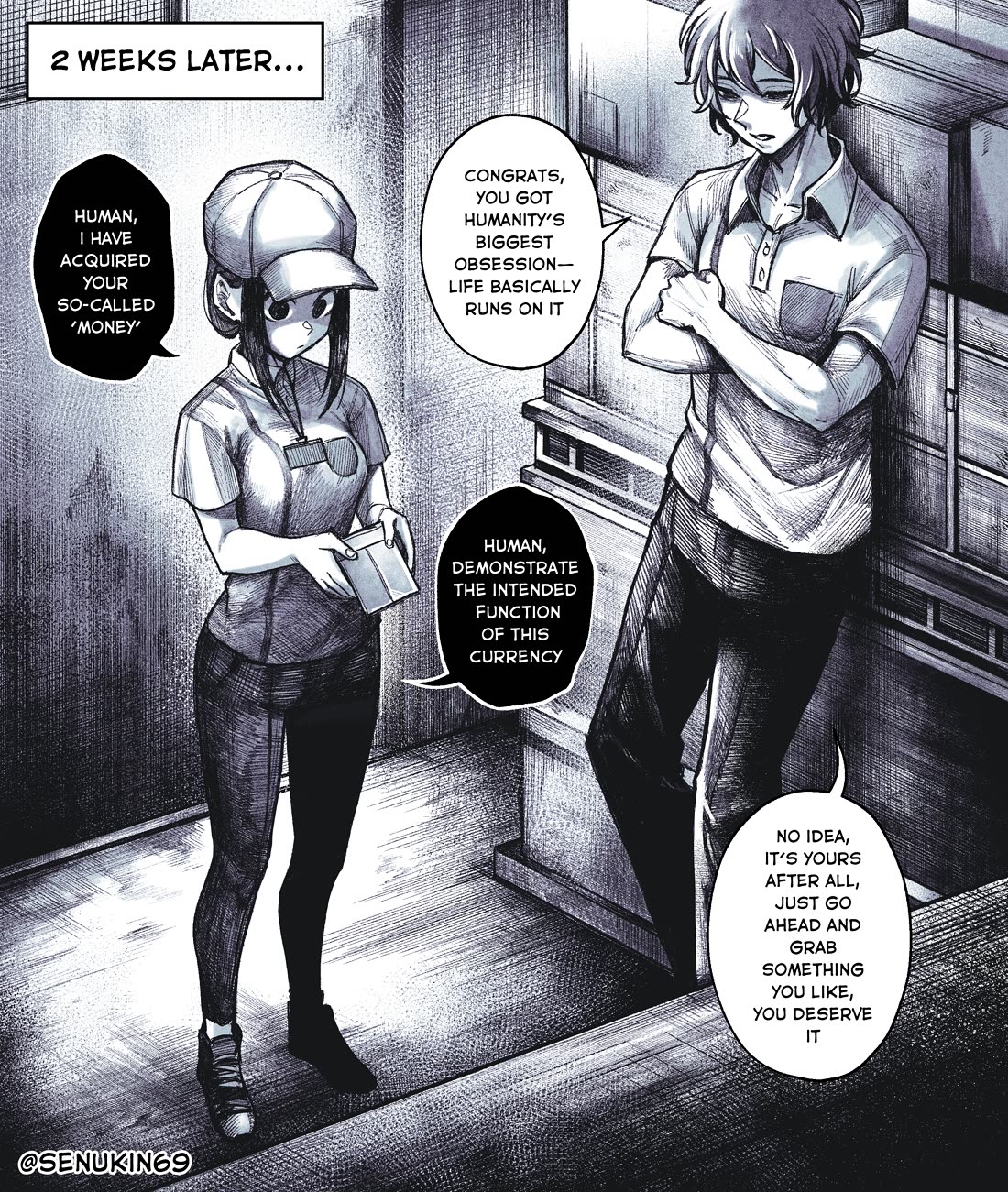 My Co-worker Is an Eldritch X! chapter 2 page 5