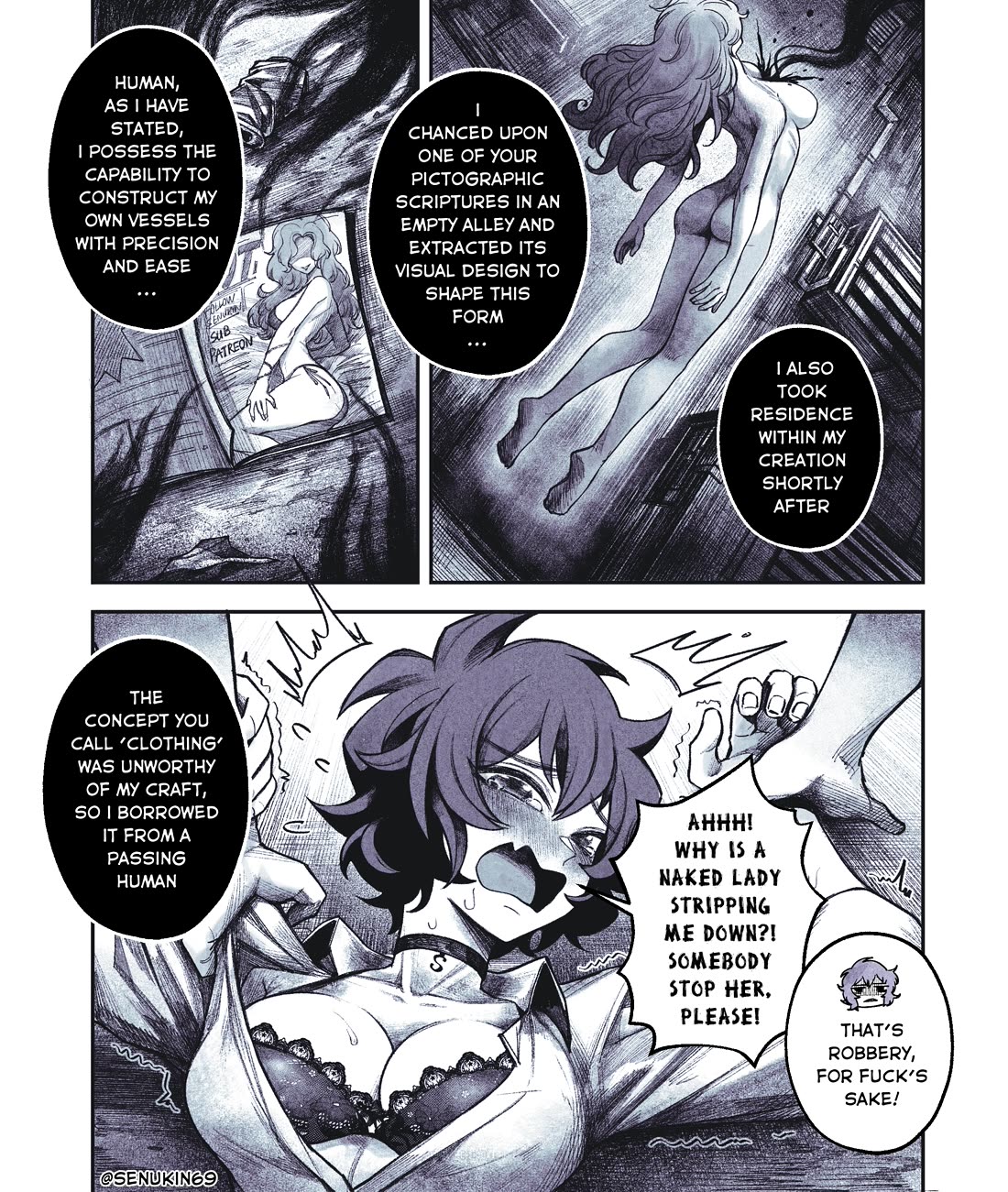 My Co-worker Is an Eldritch X! chapter 3 page 4