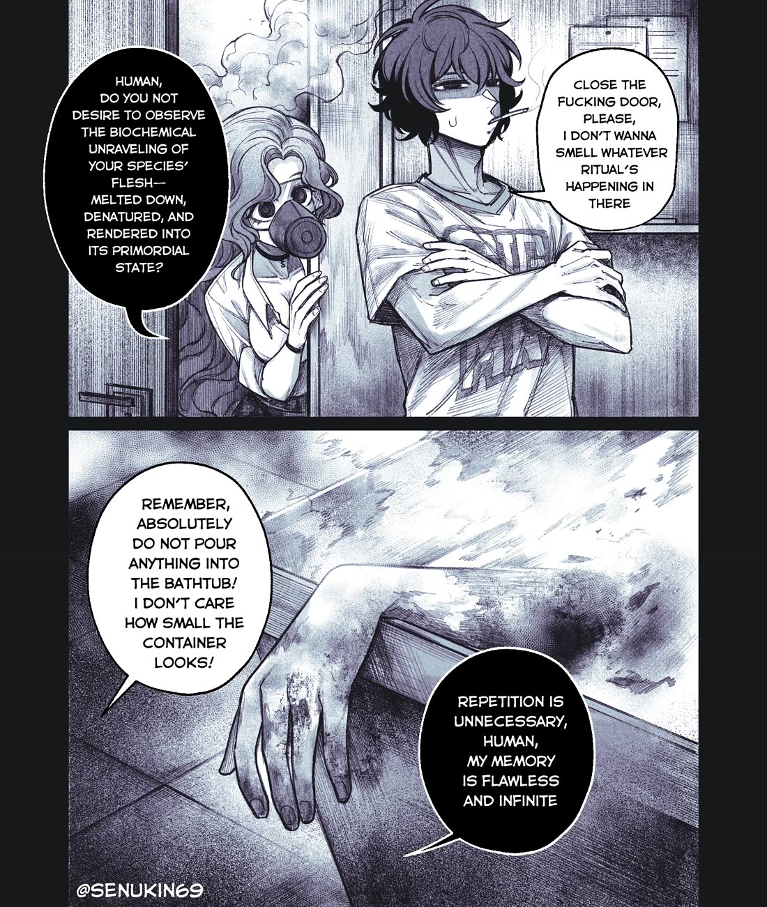 My Co-worker Is an Eldritch X! chapter 4 page 5