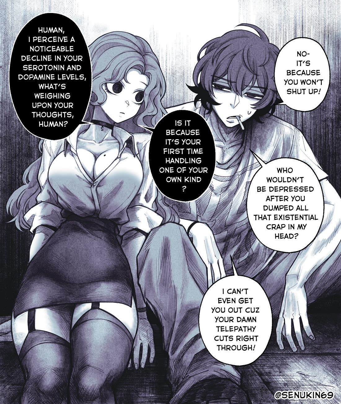 My Co-worker Is an Eldritch X! chapter 5 page 1