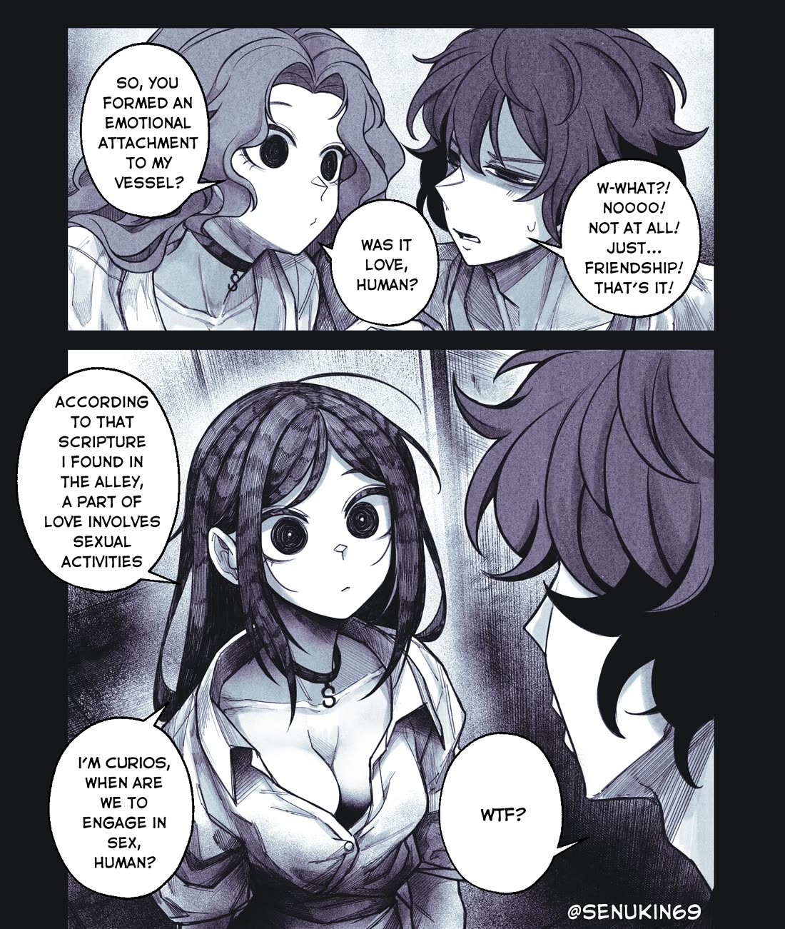 My Co-worker Is an Eldritch X! chapter 5 page 6