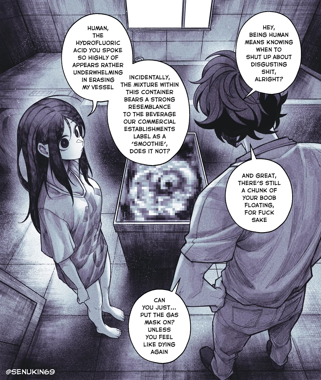 My Co-worker Is an Eldritch X! chapter 6 page 1