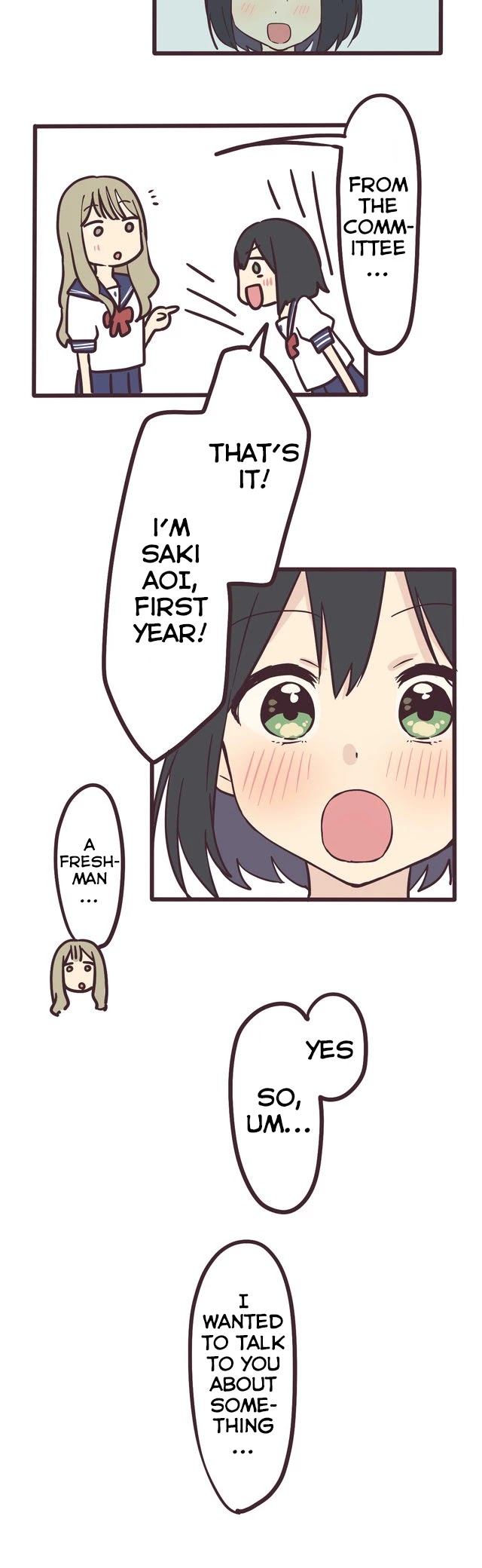 My Crossdressing Senpai chapter 1 page 11