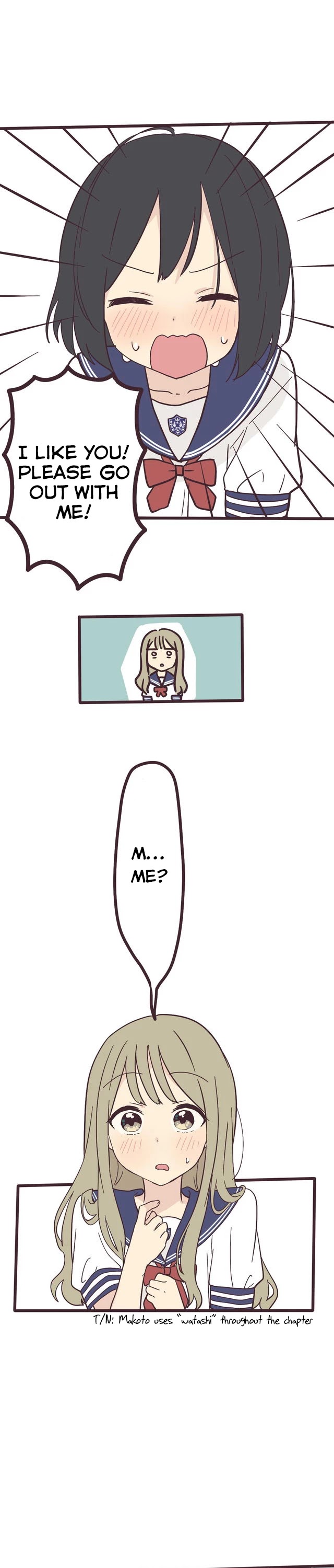 My Crossdressing Senpai chapter 1 page 13