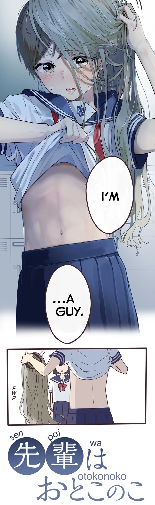 My Crossdressing Senpai chapter 1 page 20