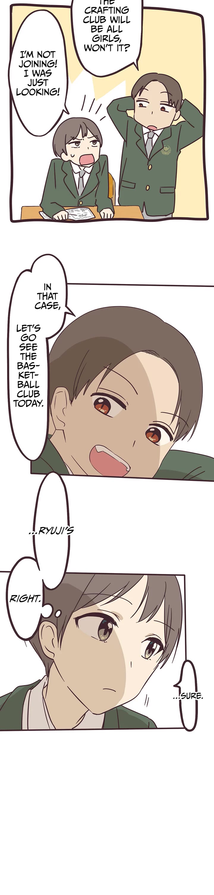 My Crossdressing Senpai chapter 102 page 12