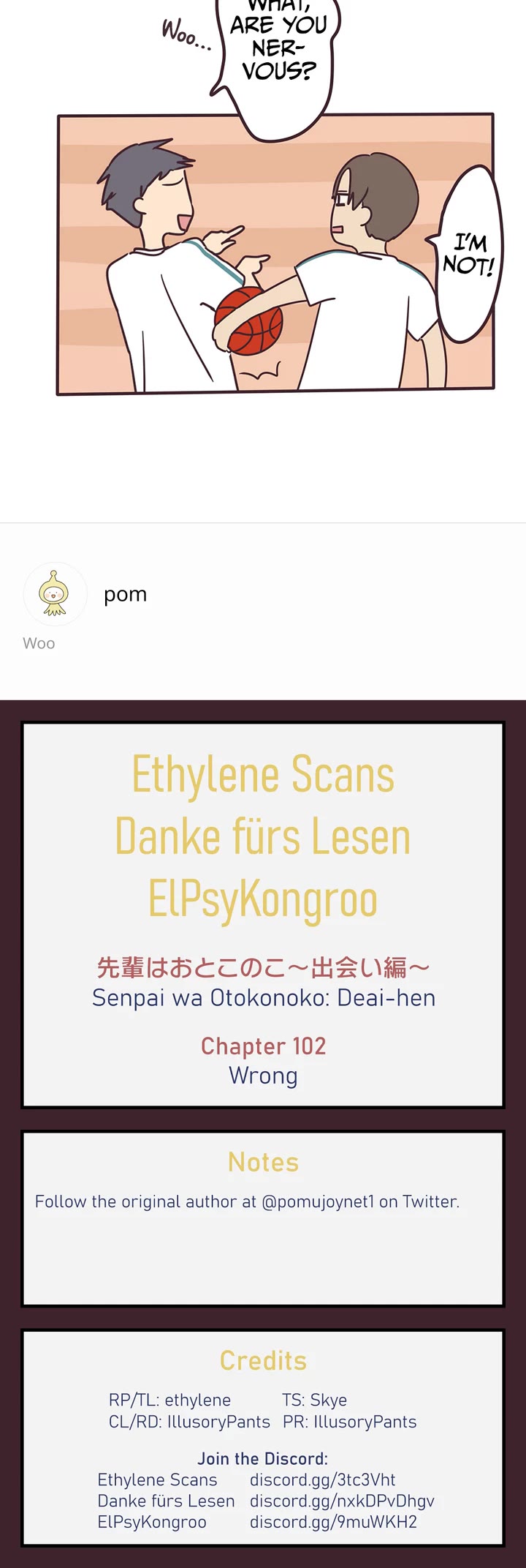 My Crossdressing Senpai chapter 102 page 22