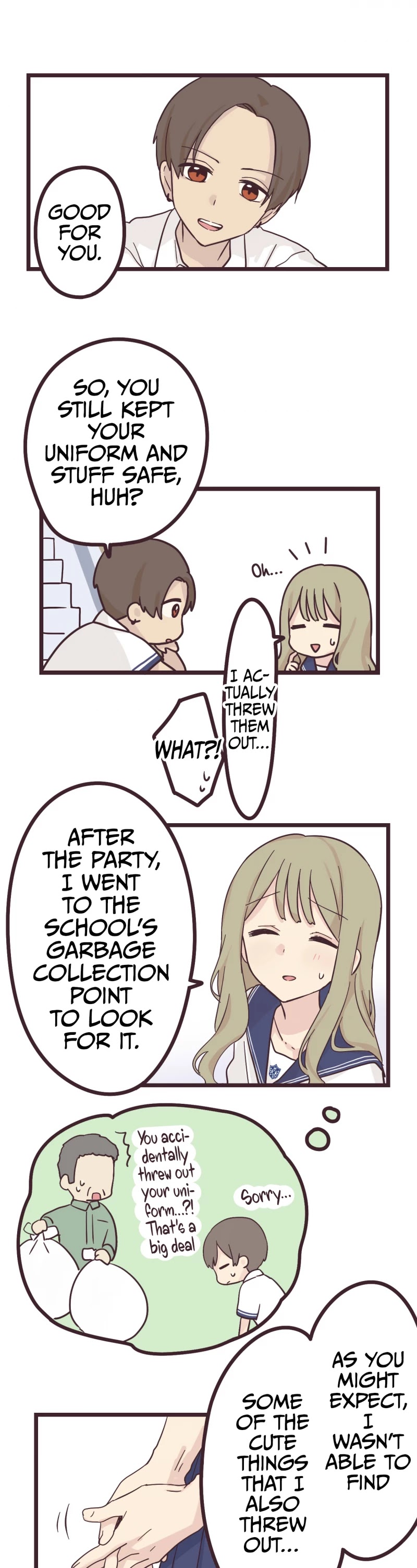 My Crossdressing Senpai chapter 17 page 13