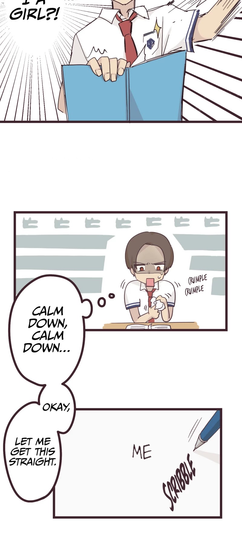 My Crossdressing Senpai chapter 17 page 20