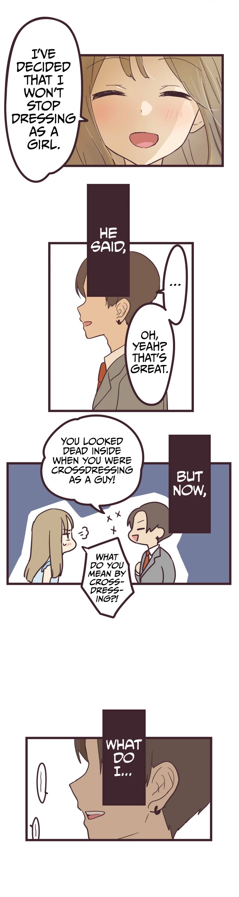 My Crossdressing Senpai chapter 17 page 5