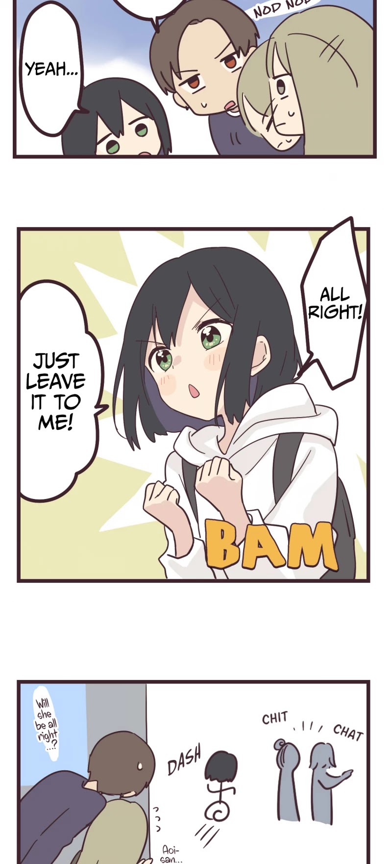 My Crossdressing Senpai chapter 18 page 15