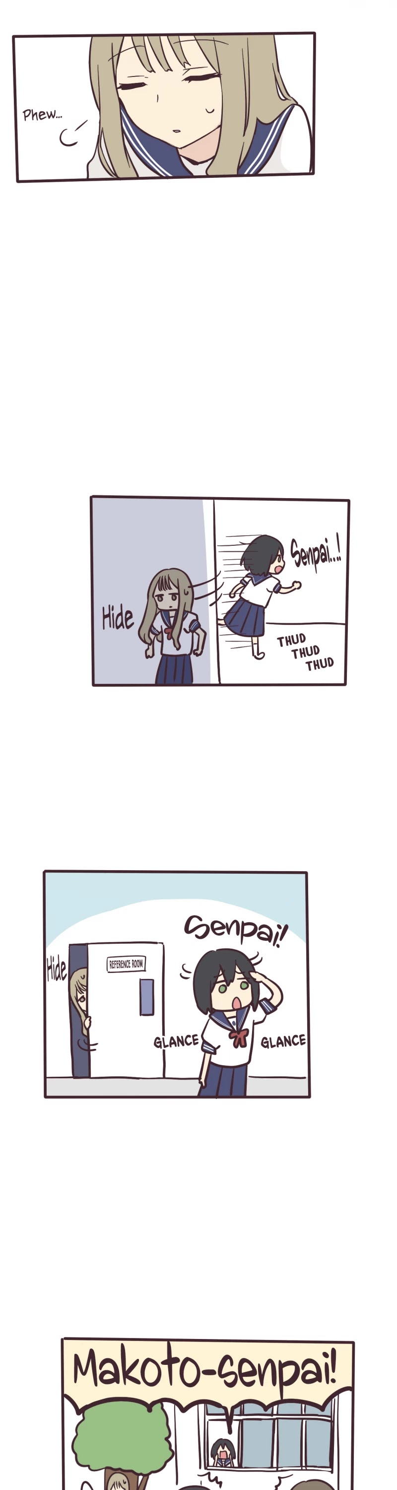 My Crossdressing Senpai chapter 2 page 17