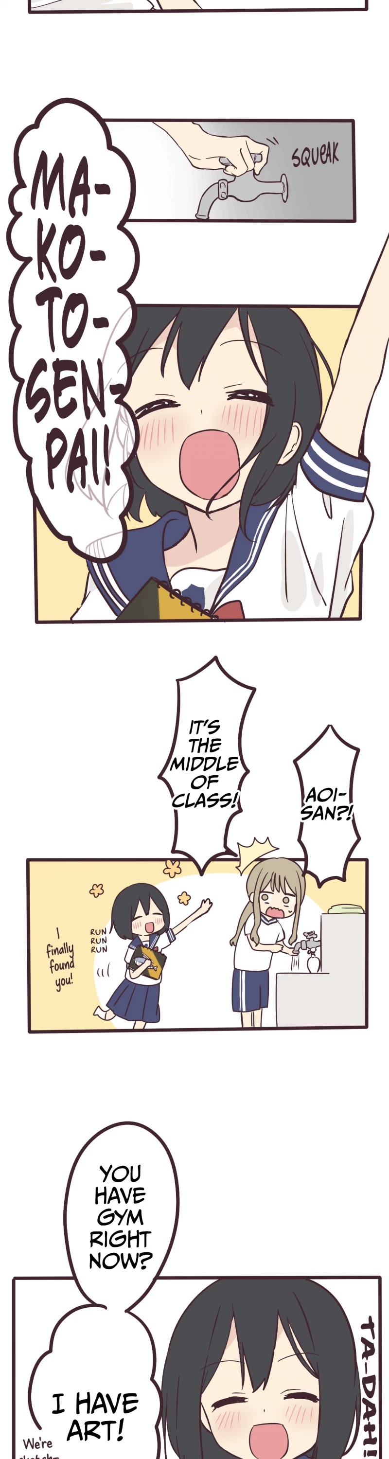 My Crossdressing Senpai chapter 2 page 22