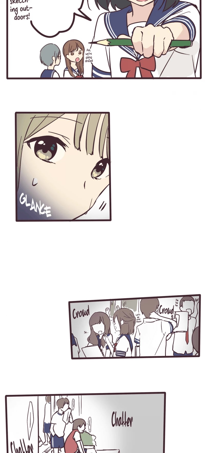 My Crossdressing Senpai chapter 2 page 23