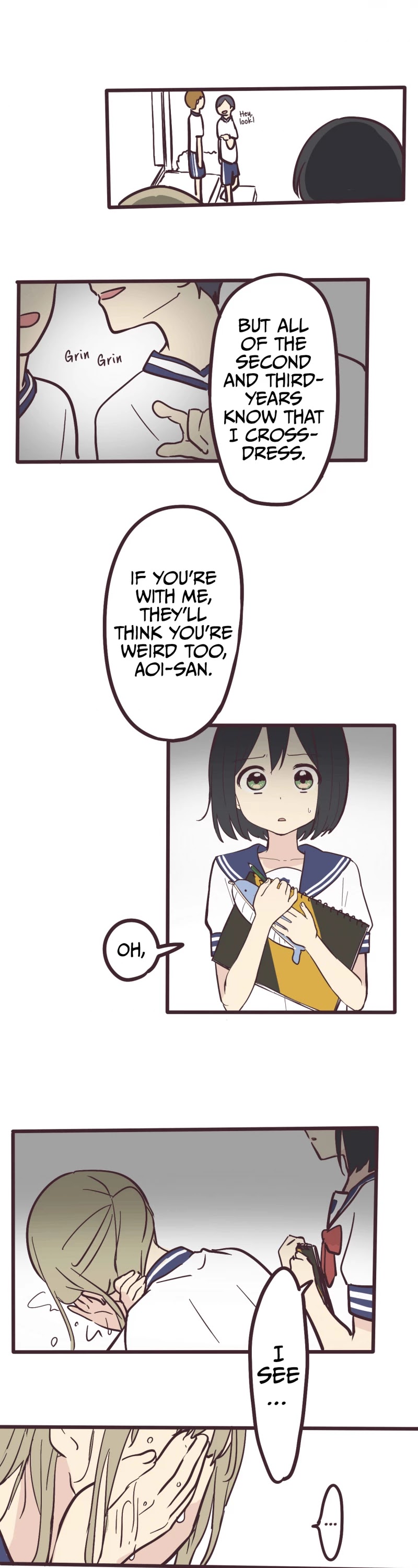 My Crossdressing Senpai chapter 2 page 25