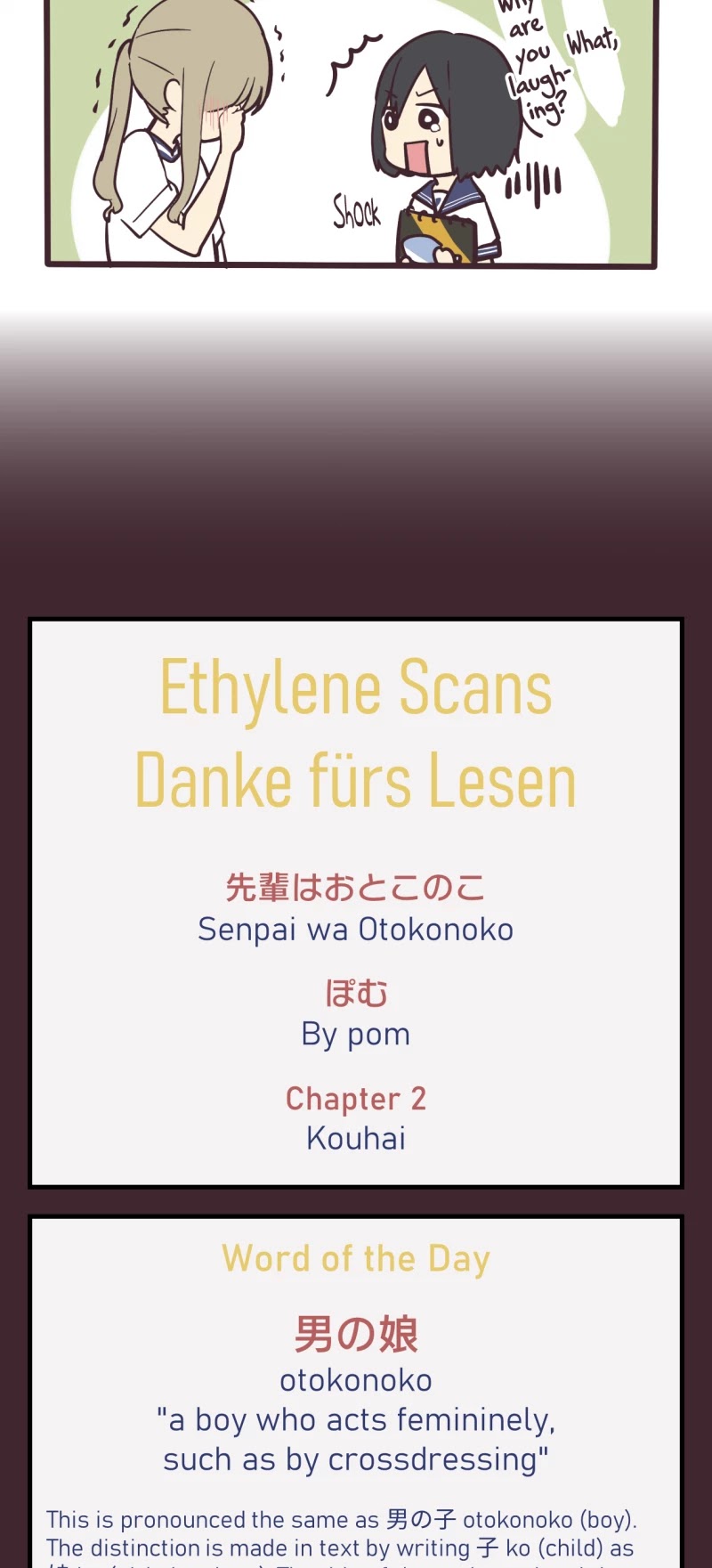 My Crossdressing Senpai chapter 2 page 27