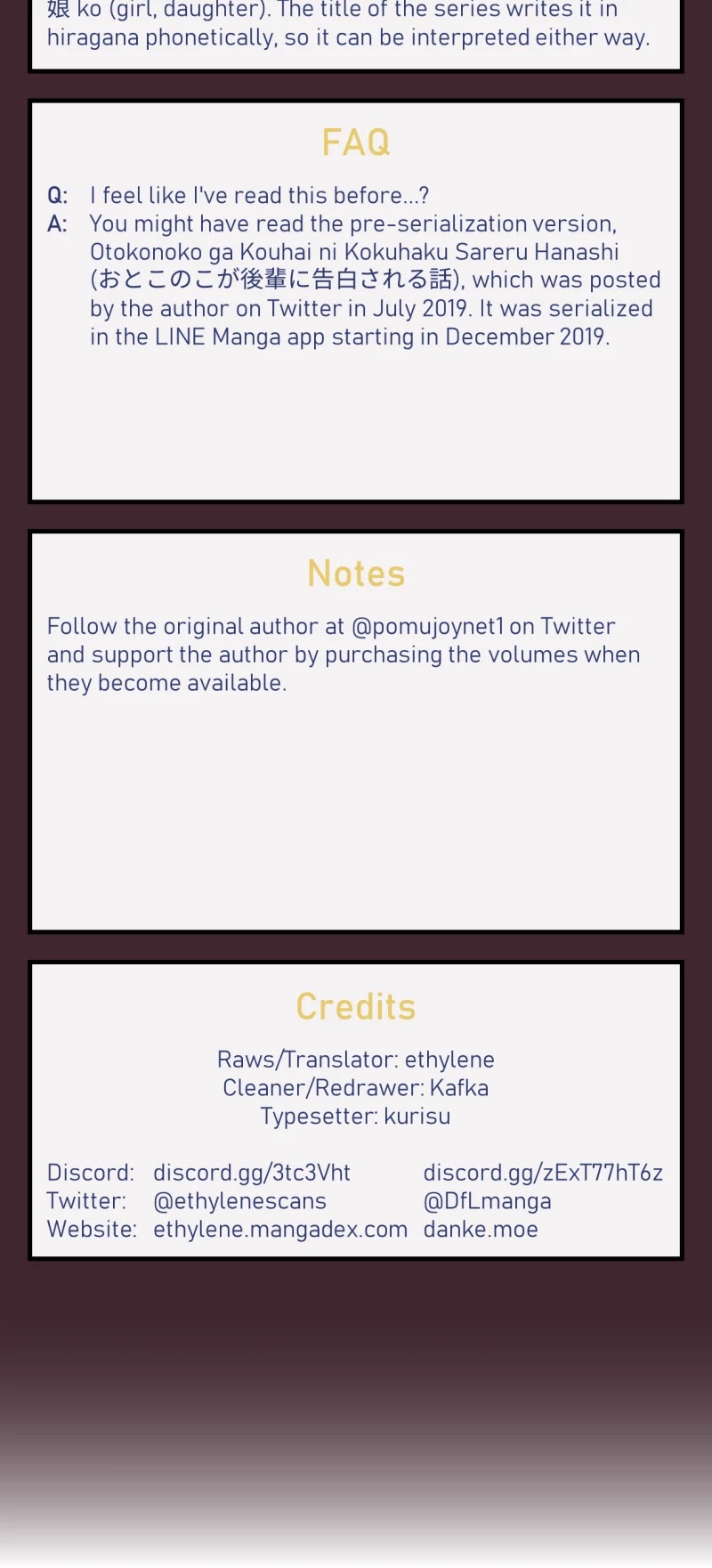 My Crossdressing Senpai chapter 2 page 28