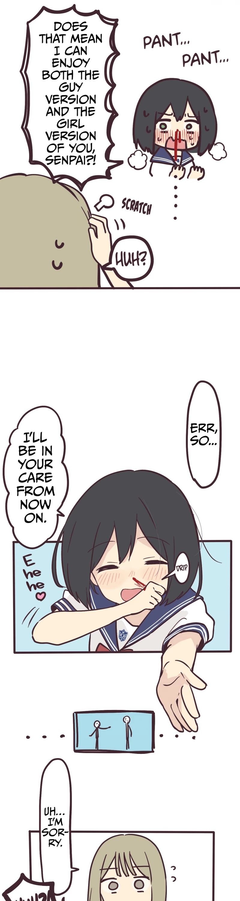 My Crossdressing Senpai chapter 2 page 5