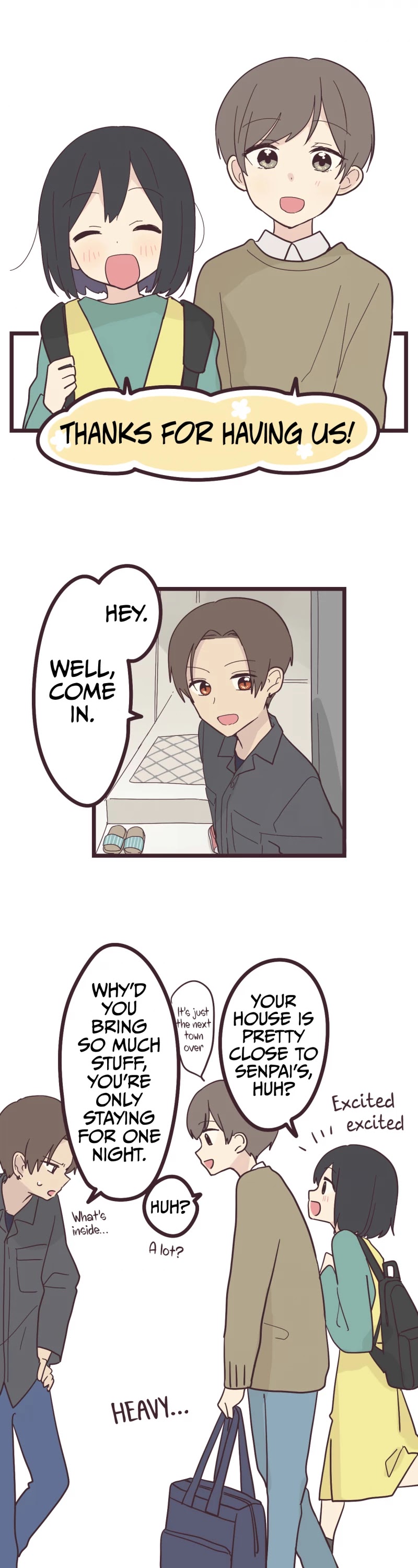 My Crossdressing Senpai chapter 21 page 1