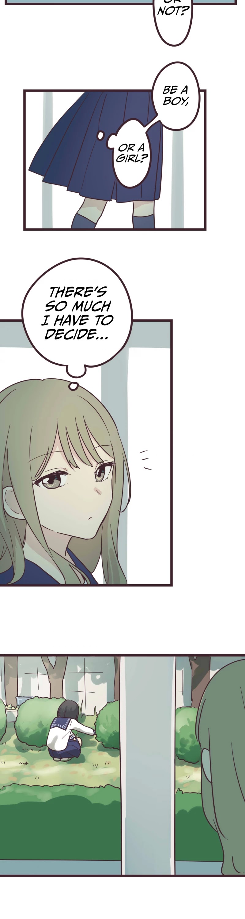 My Crossdressing Senpai chapter 31 page 14