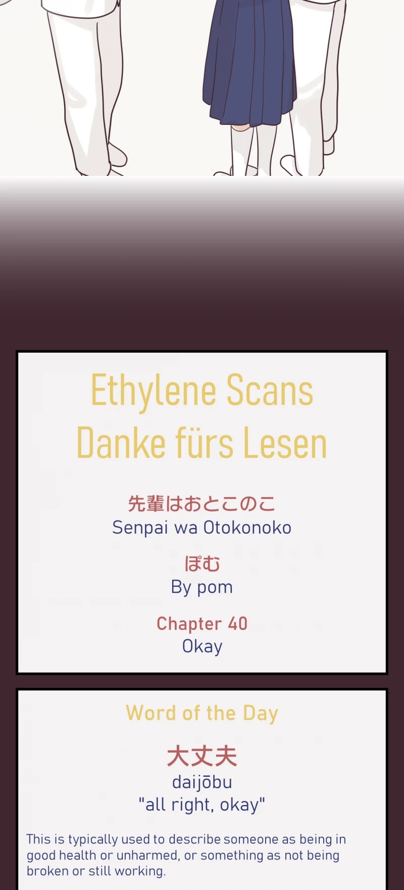 My Crossdressing Senpai chapter 40 page 27