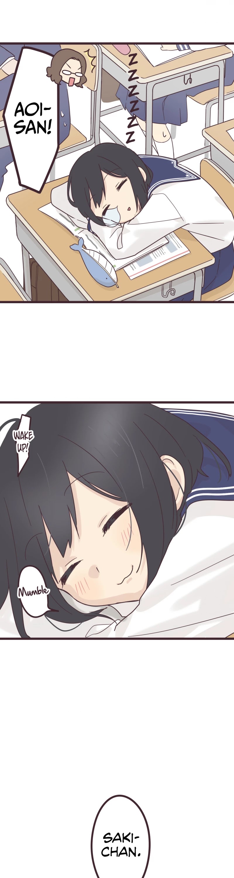 My Crossdressing Senpai chapter 43 page 13