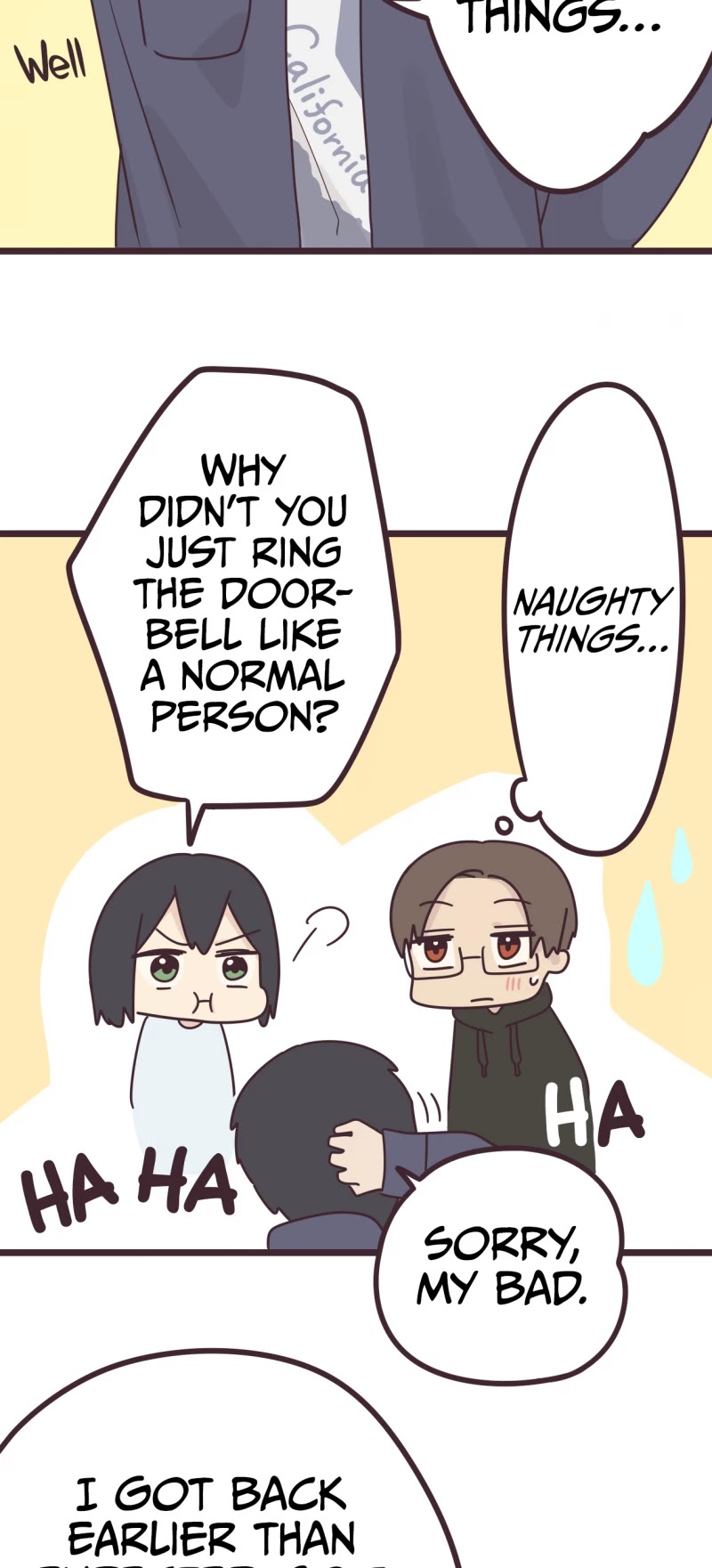 My Crossdressing Senpai chapter 43 page 3