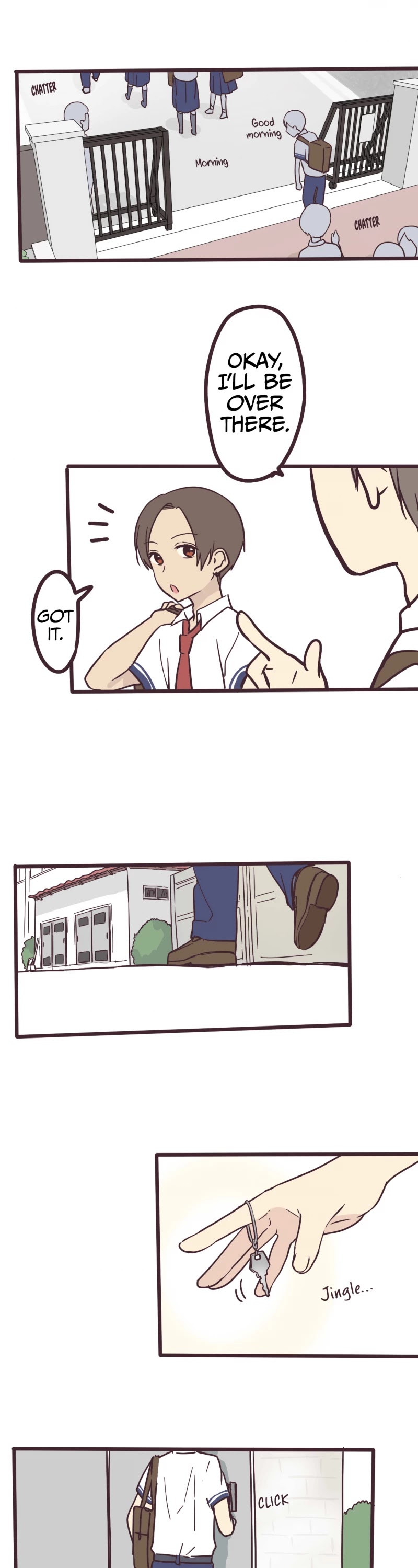 My Crossdressing Senpai chapter 5 page 1