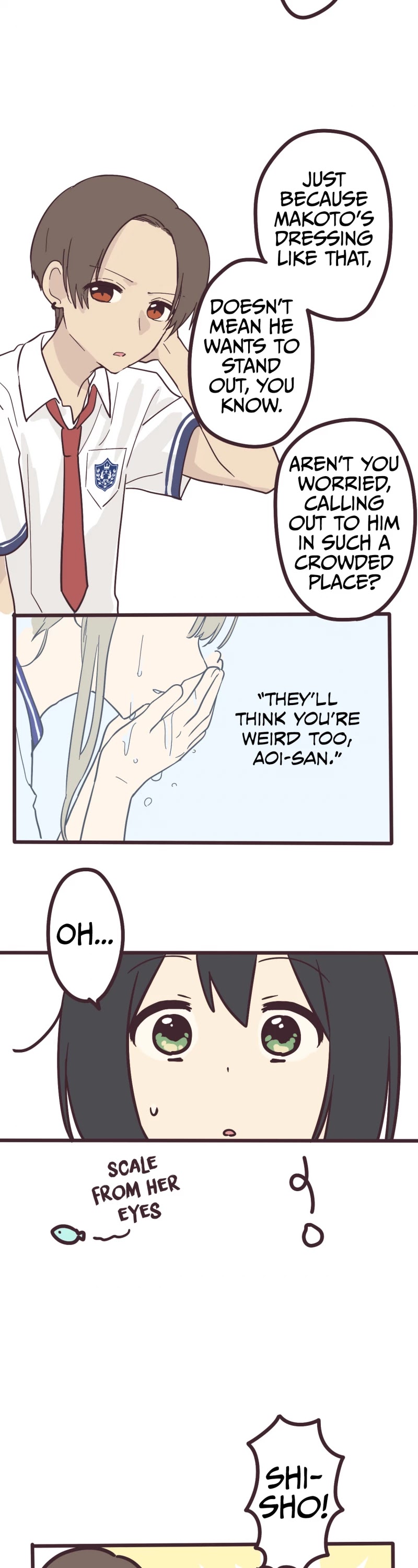 My Crossdressing Senpai chapter 5 page 10