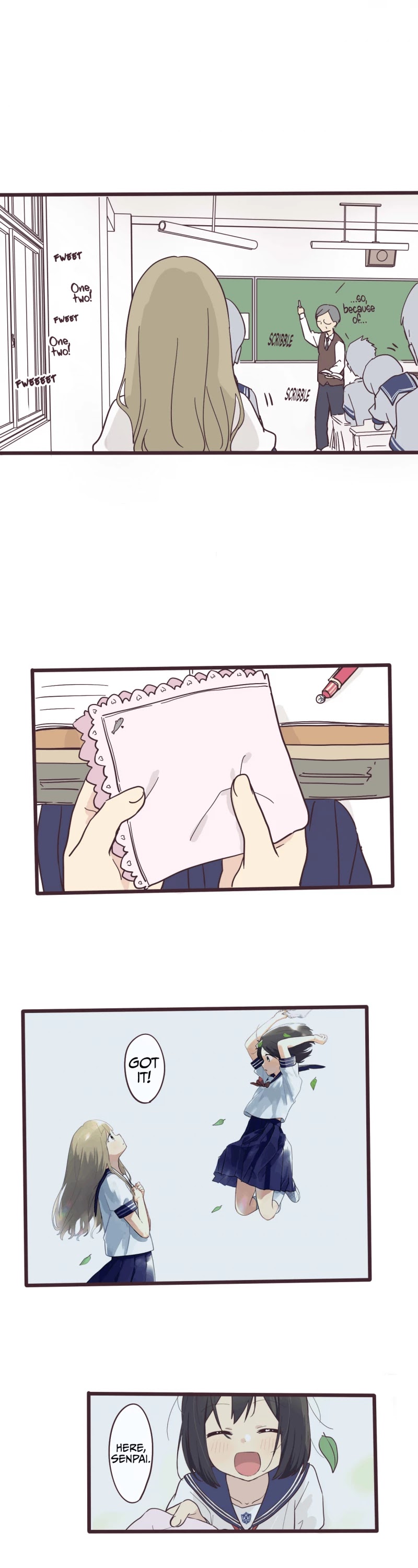 My Crossdressing Senpai chapter 5 page 13