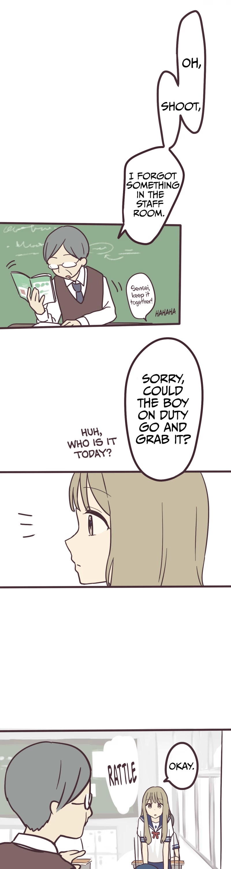 My Crossdressing Senpai chapter 5 page 17