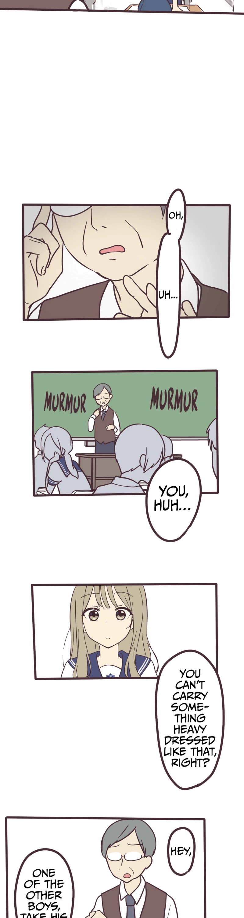 My Crossdressing Senpai chapter 5 page 18