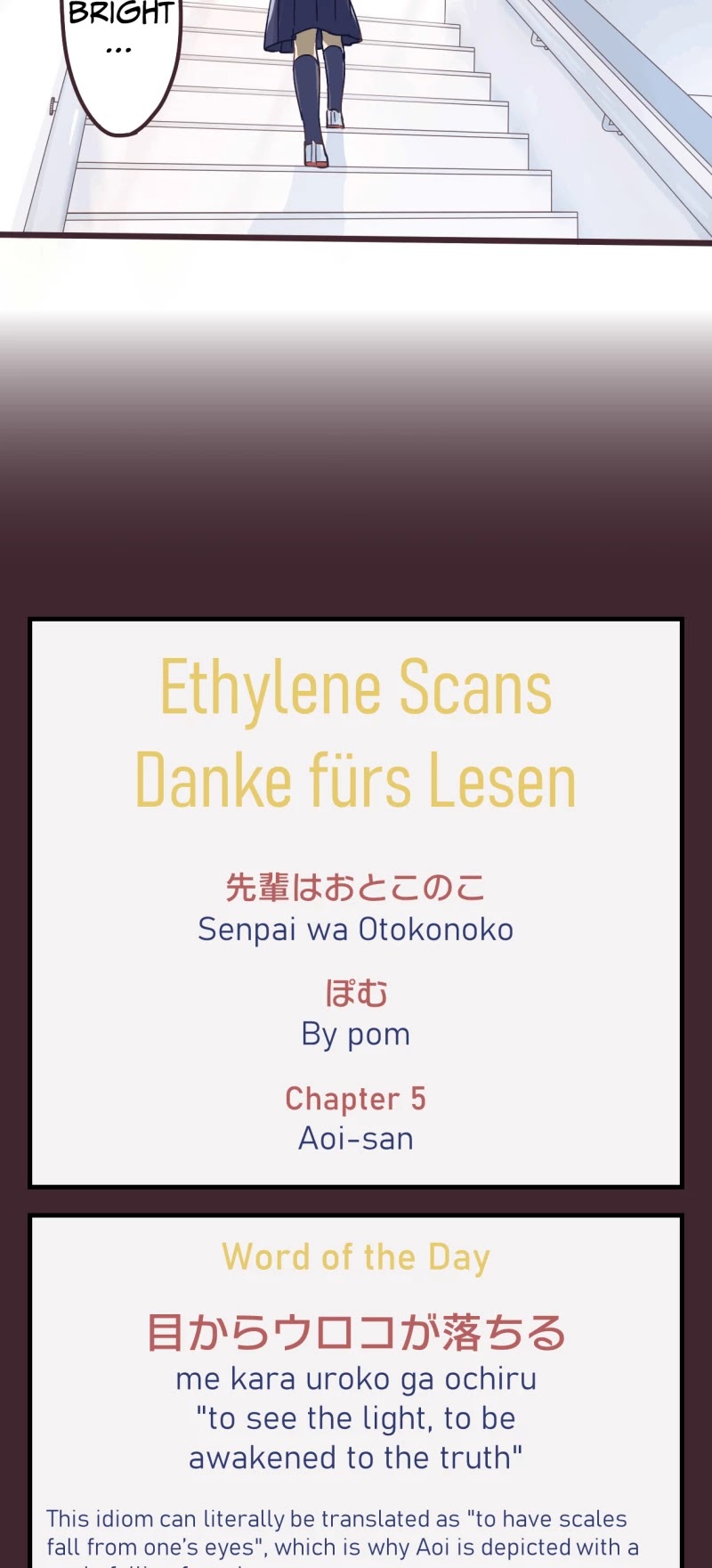 My Crossdressing Senpai chapter 5 page 27